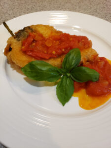 Cheesy Chile Relleno - Mason Jars and Me