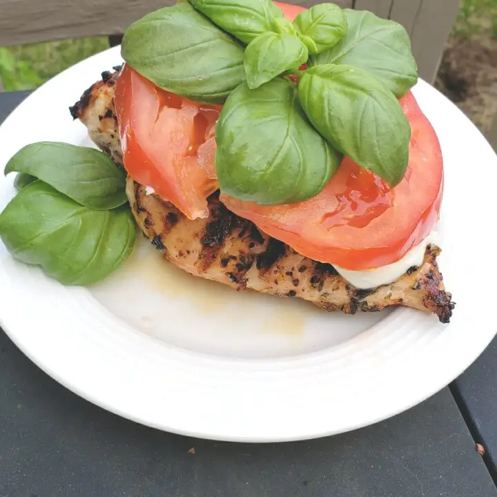 Grilled Chicken Caprese