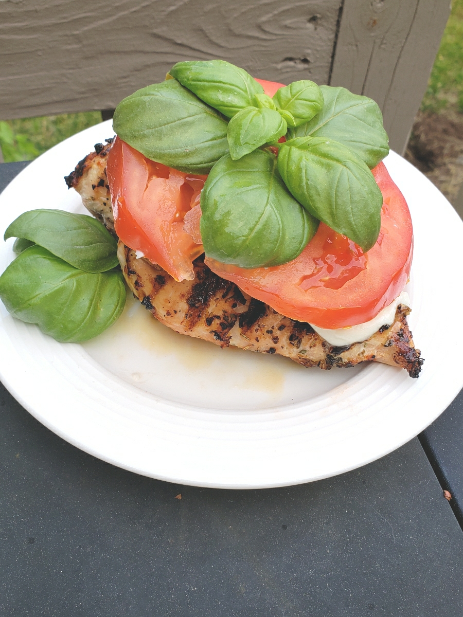 Grilled Chicken Caprese