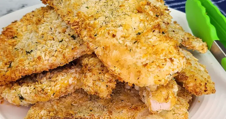 Air Fryer Chicken Cutlets Recipe